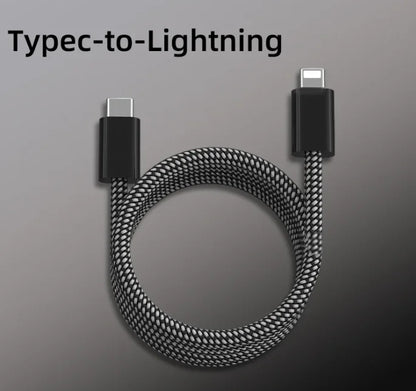 絡まないマグネット充電ケーブル